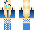 blue girl