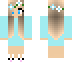 blue girl