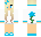 blue rose girl