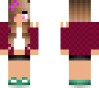 cute girl with a bow
