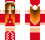 cute santa girl