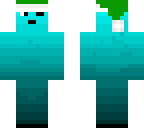 derpy ombre aqua christmas edition