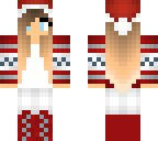 edited christmas girl