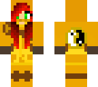 fixed ninjago orange ninja skin
