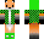 fox in lime jacket