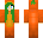 funny carrot girl
