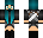 goth guard girl