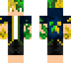green and yellow fire