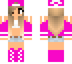 hot pink girl