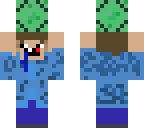 noob holding emerald block