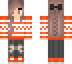 orange sweater girl