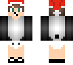 panda christmas baby