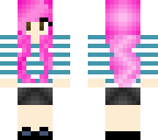 pink-haired girl