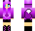 purple cat girl