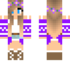 purple girl
