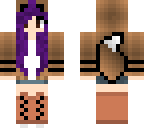 purple hair eevee