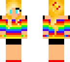 rainbow girl