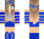 royal blue girl