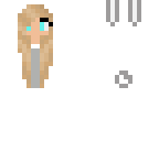 white bunny girl