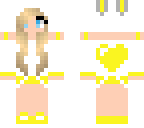 yellow bunny girl