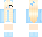 blonde and blue