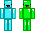 blue and green derp