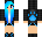 blue girl