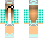cool blue girl edited nerd