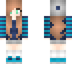 cute blue girl