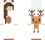 fixed  reindeer girl