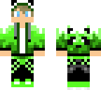 green panda