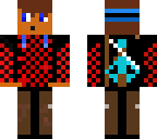muddy checkered guy