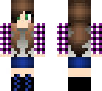 plaid girl