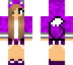 purple cute wolf