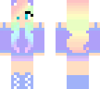 rainbow girl