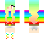 rainbow girl