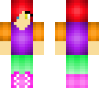 rainbow girl