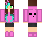 thepinkslime youtuber skin 