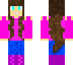 alicorn and girl skin