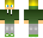 blond blue eyes green boy