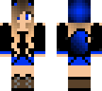 blue fox girl