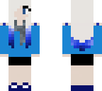 blue girl