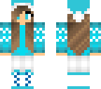 blue girl