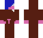blue haired hero-notch