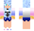 blue haired kitty lover