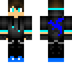 blue hoodie