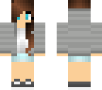 cool girl skin