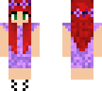 crazyred flower outfit