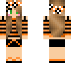cute tiger girl