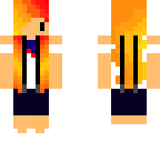 fire girl wolf eyes changed
